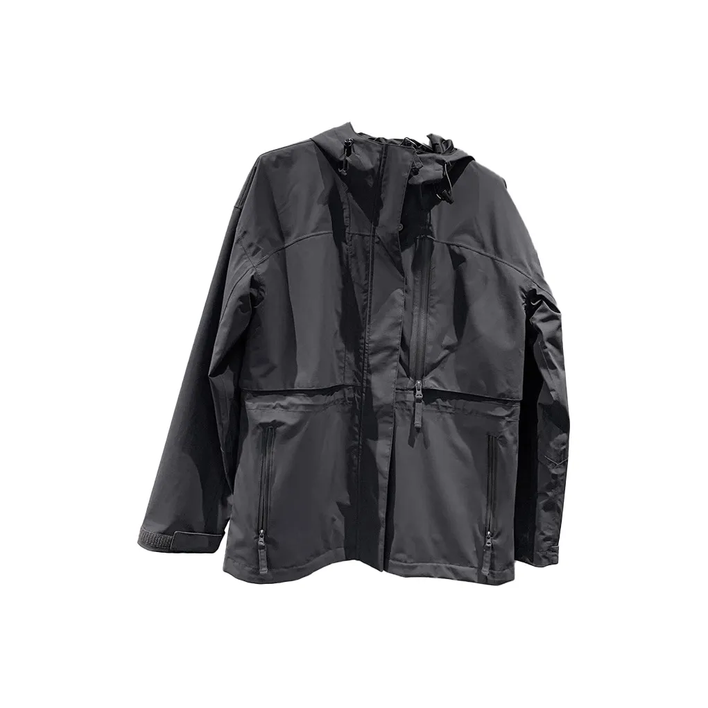 Columbia совместный бренд Поход Водонепроницаемый Ветрозащитный Дышащий и Теплоизоляционный Ветровка Женские Черный