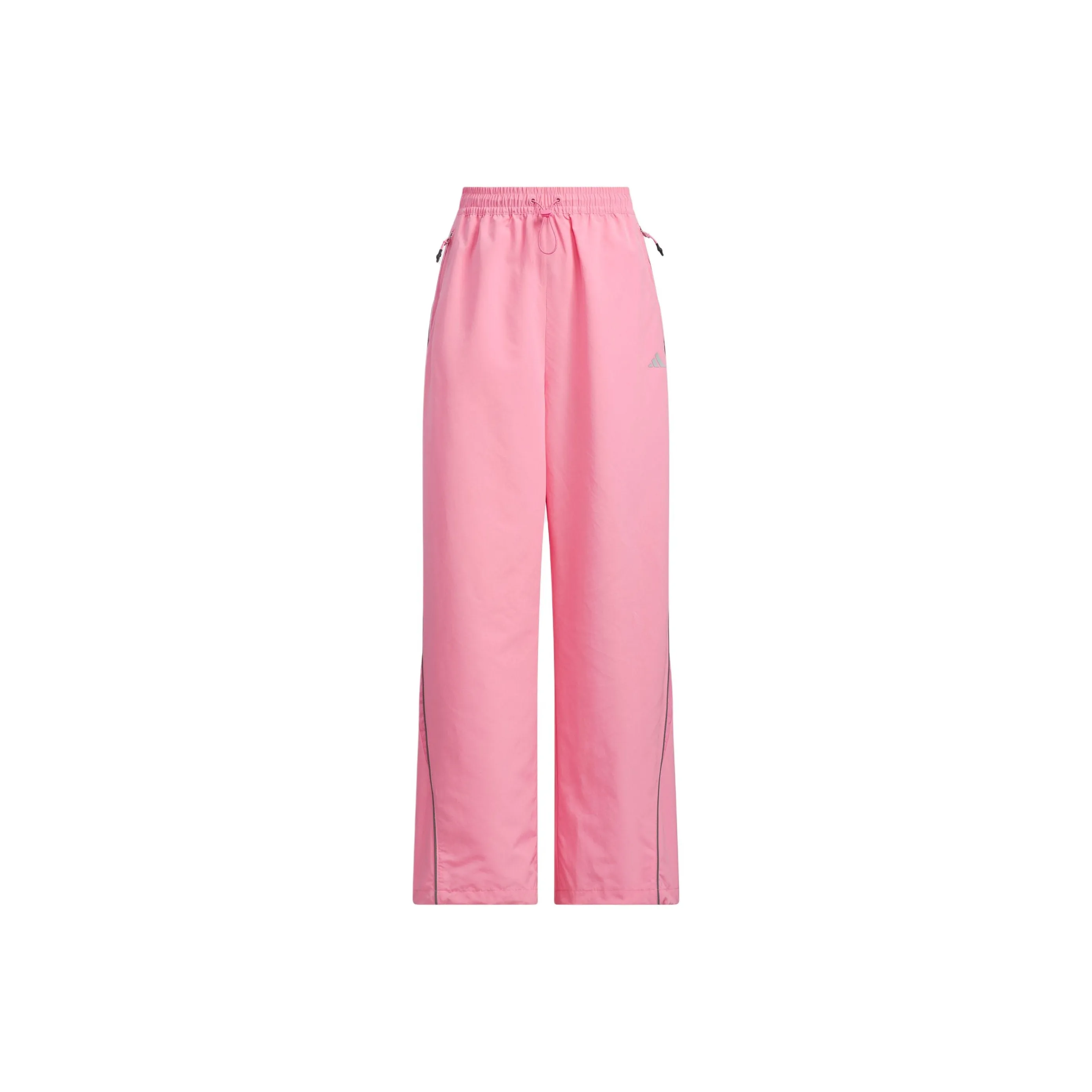 Adidas Piping Woven Tracksuit Bottoms Casual Pants Women's Simple Pink