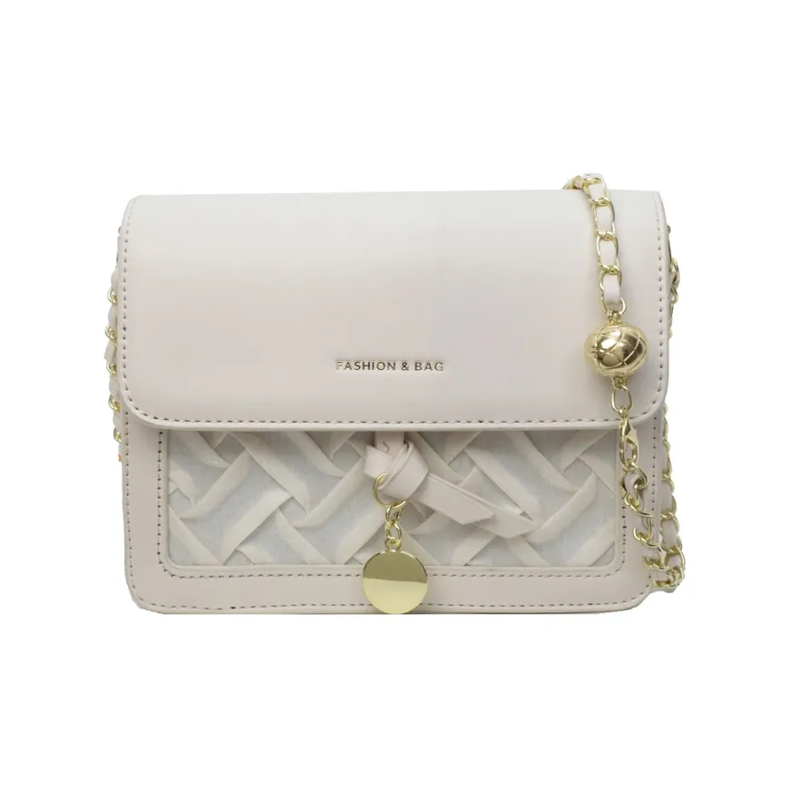 TOUTSEUL YOLO ПУ (полиуретан) Сумка через плечо Женская Экрю Зеленый Розовый Черный