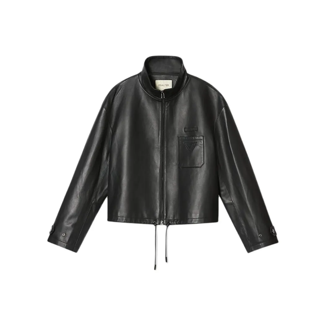 PSALTER Кожа Куртка Женская Черная