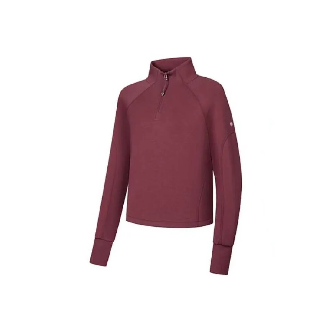 QIAODAN Sports Life Collection Толстовка Женская Темно-Красная