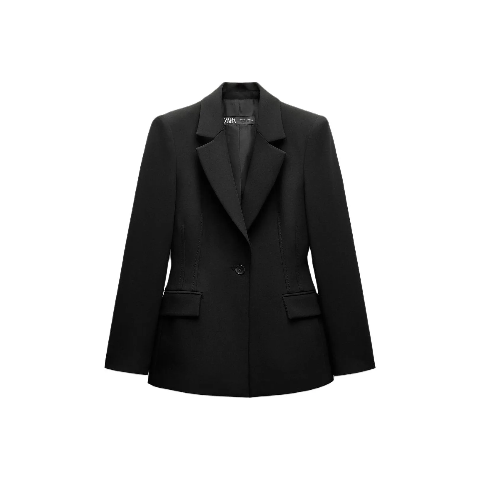 ZARA Бизнес-костюм женский черный