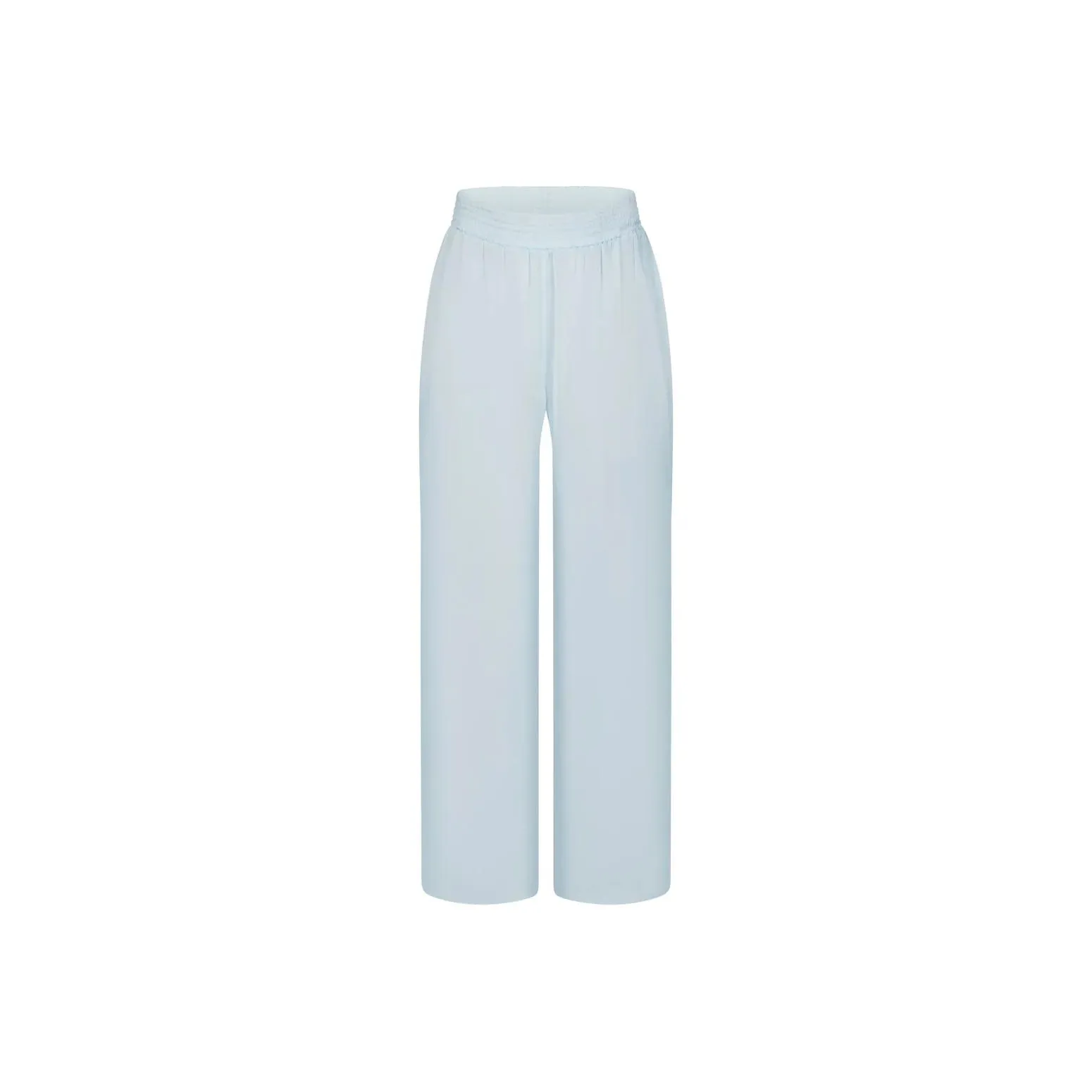 SKIMS ROMANCE SMOCKED PANT Casual Pants Women's CELESTE/Sky Blue