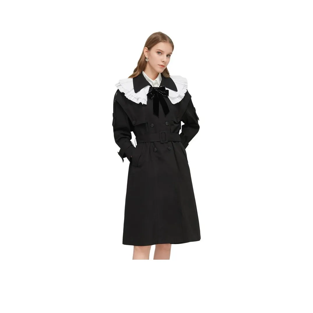 JORYAweekend Тренчкот Женский Черный