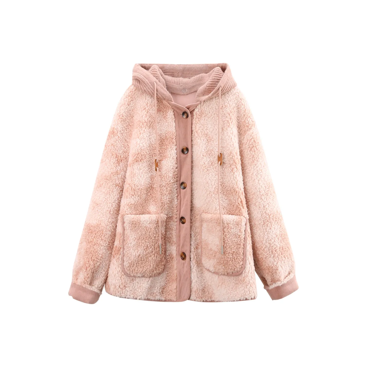 A paradise for awakening Мех Женские Розовый