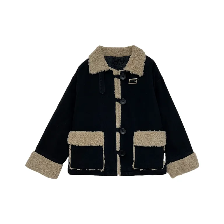 Icicofficial Denim Jacket Women's Black