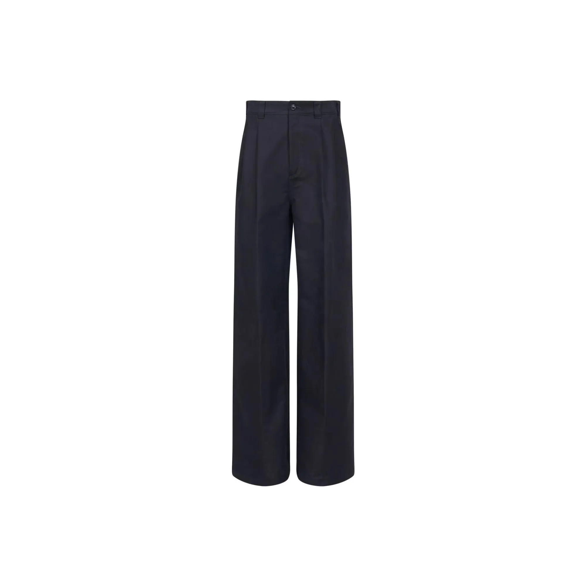 Maison Margiela High Waist Wide Leg Tailored Trousers