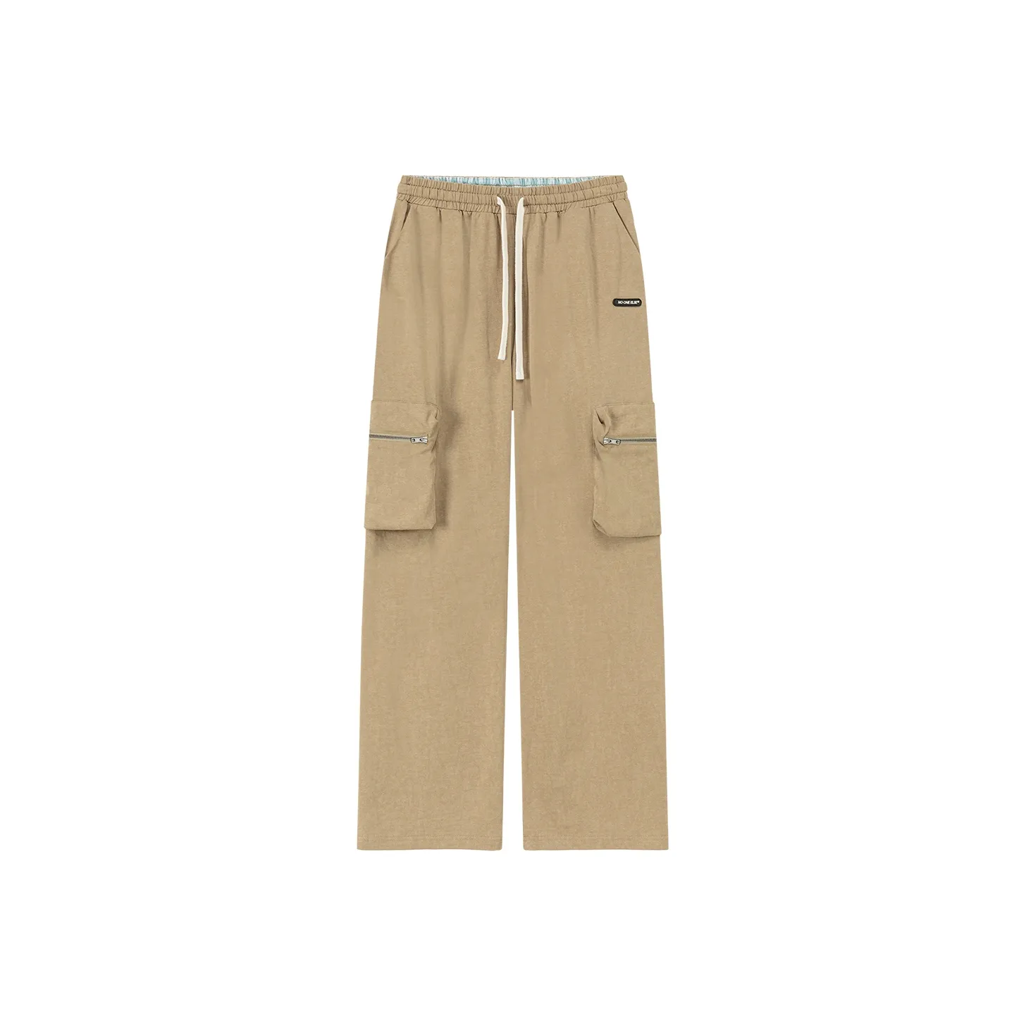 NO ONE ELSE Горчичный желтый Женские Повседневные Брюки