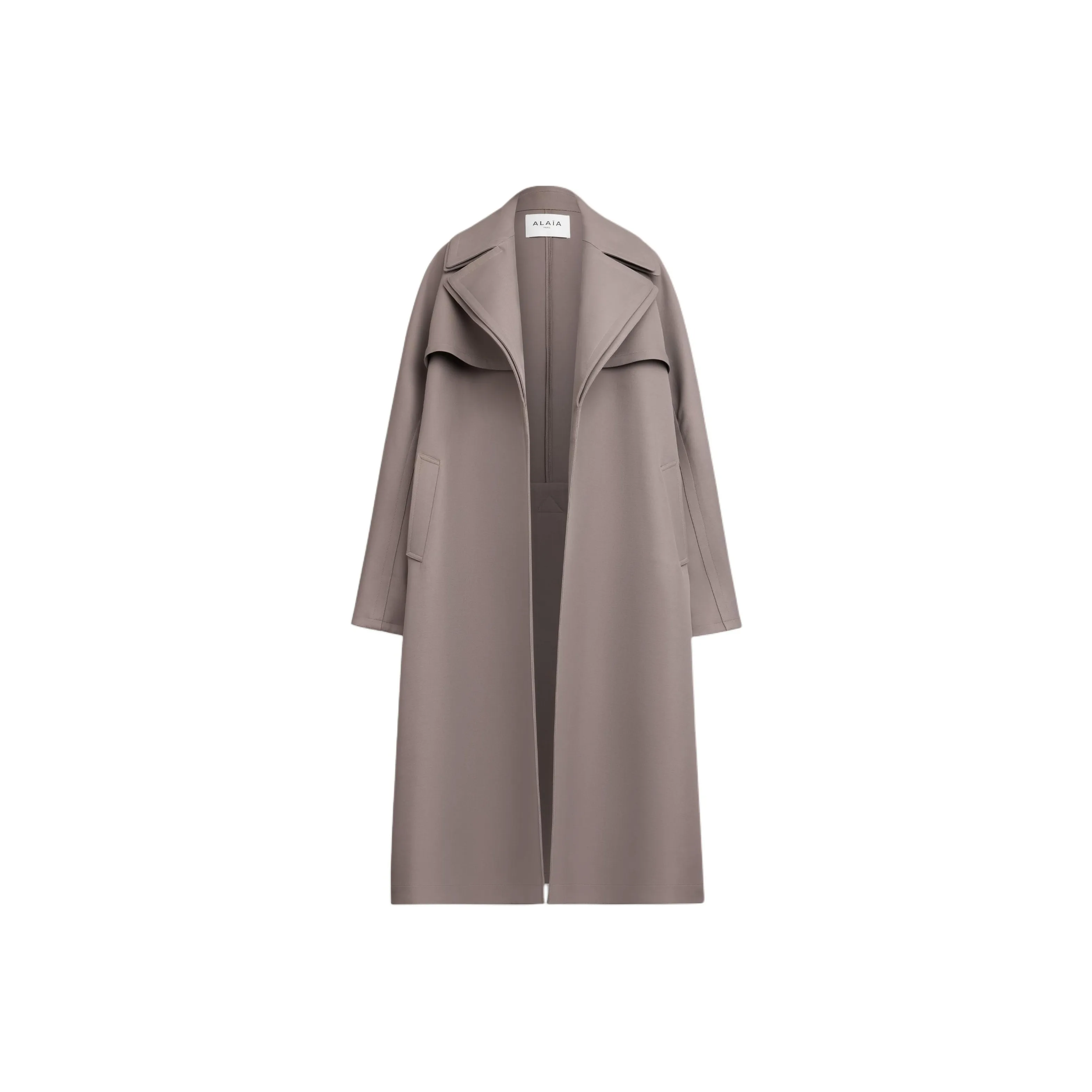 Alaïa Tie Waisted Mid Length Coat