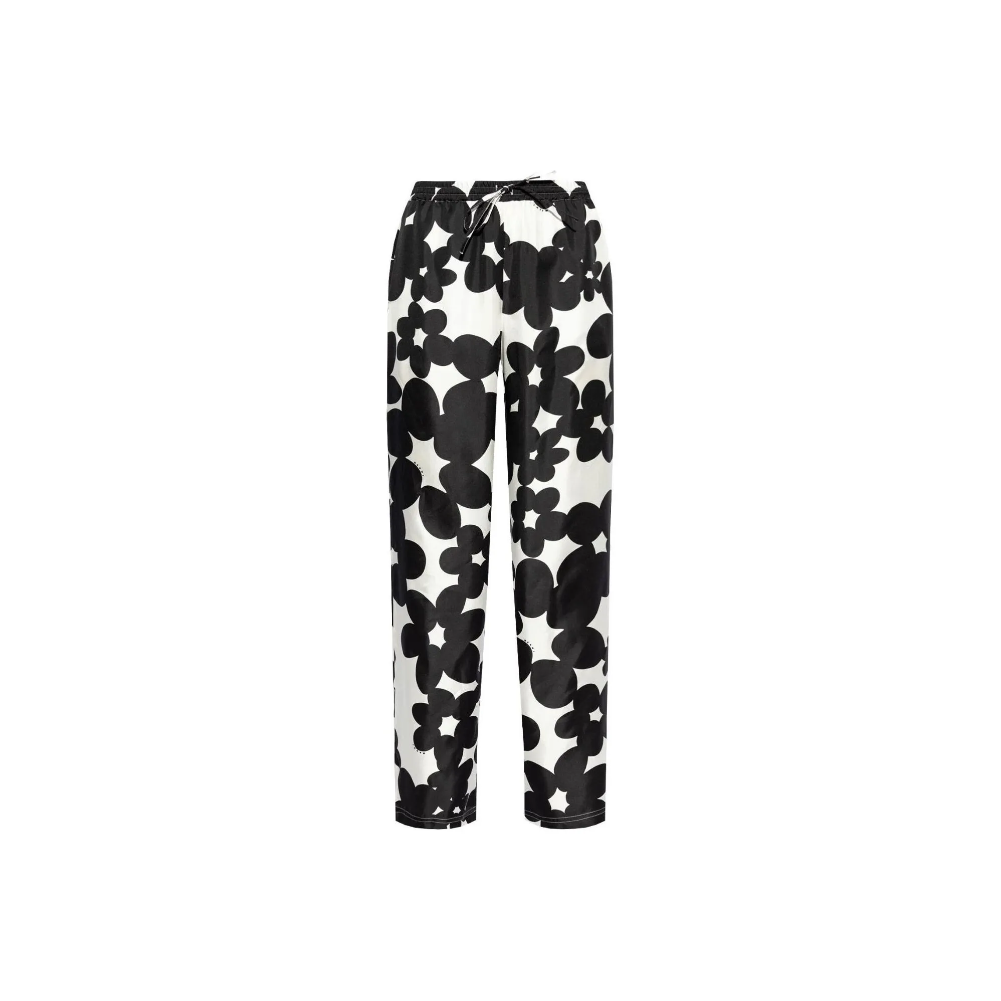 MARNI Dillies Print Silk Trousers