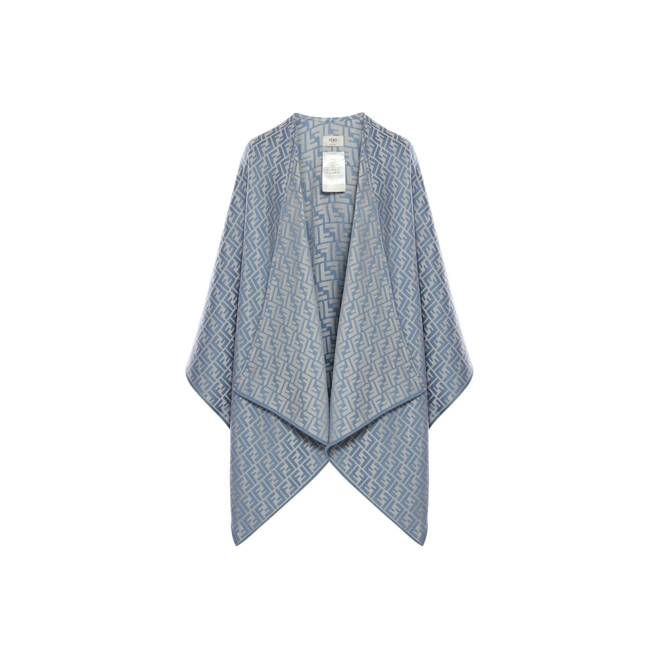 FENDI Ff Jacquard Poncho
