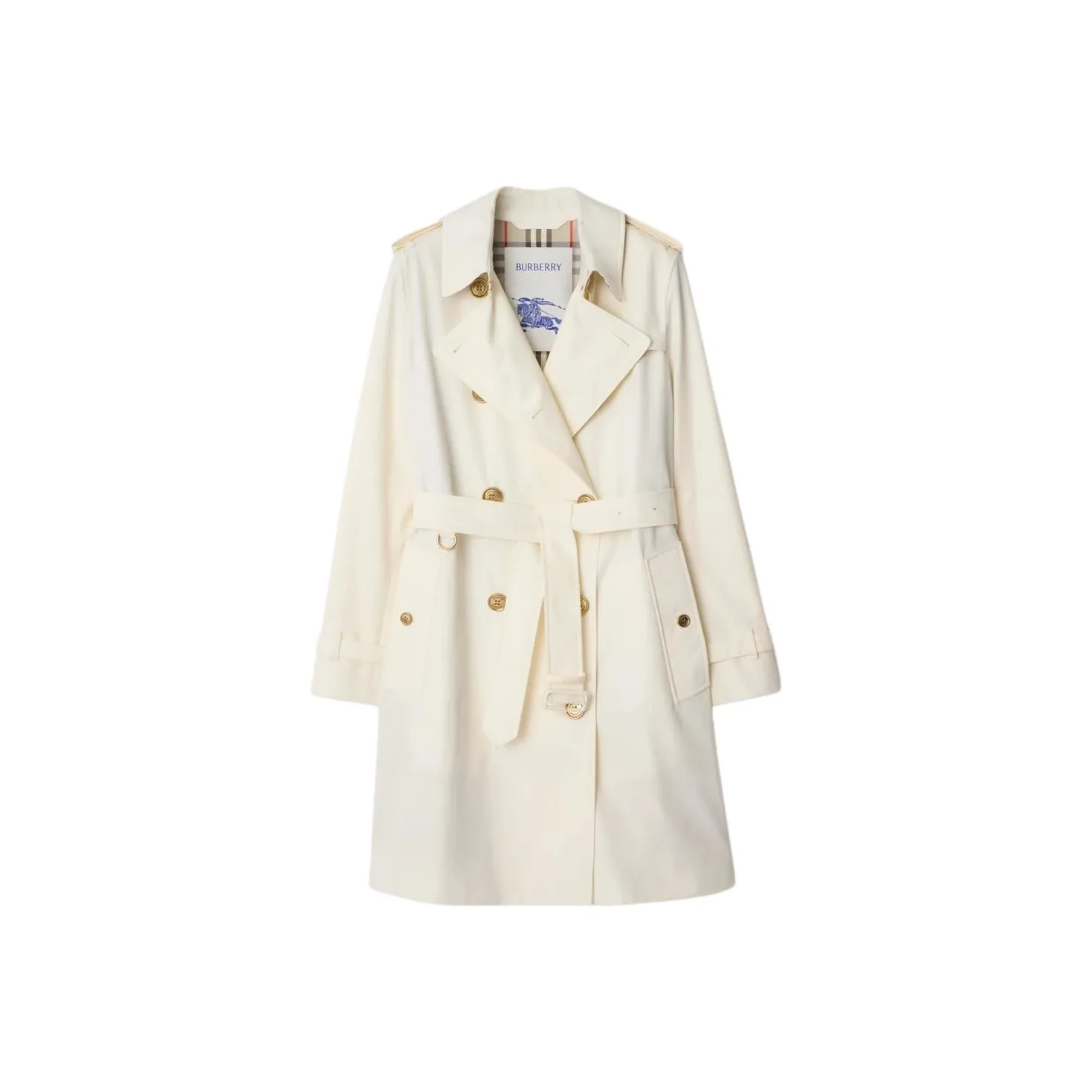 Burberry Trench SS25 Trench Coat Women's Beige