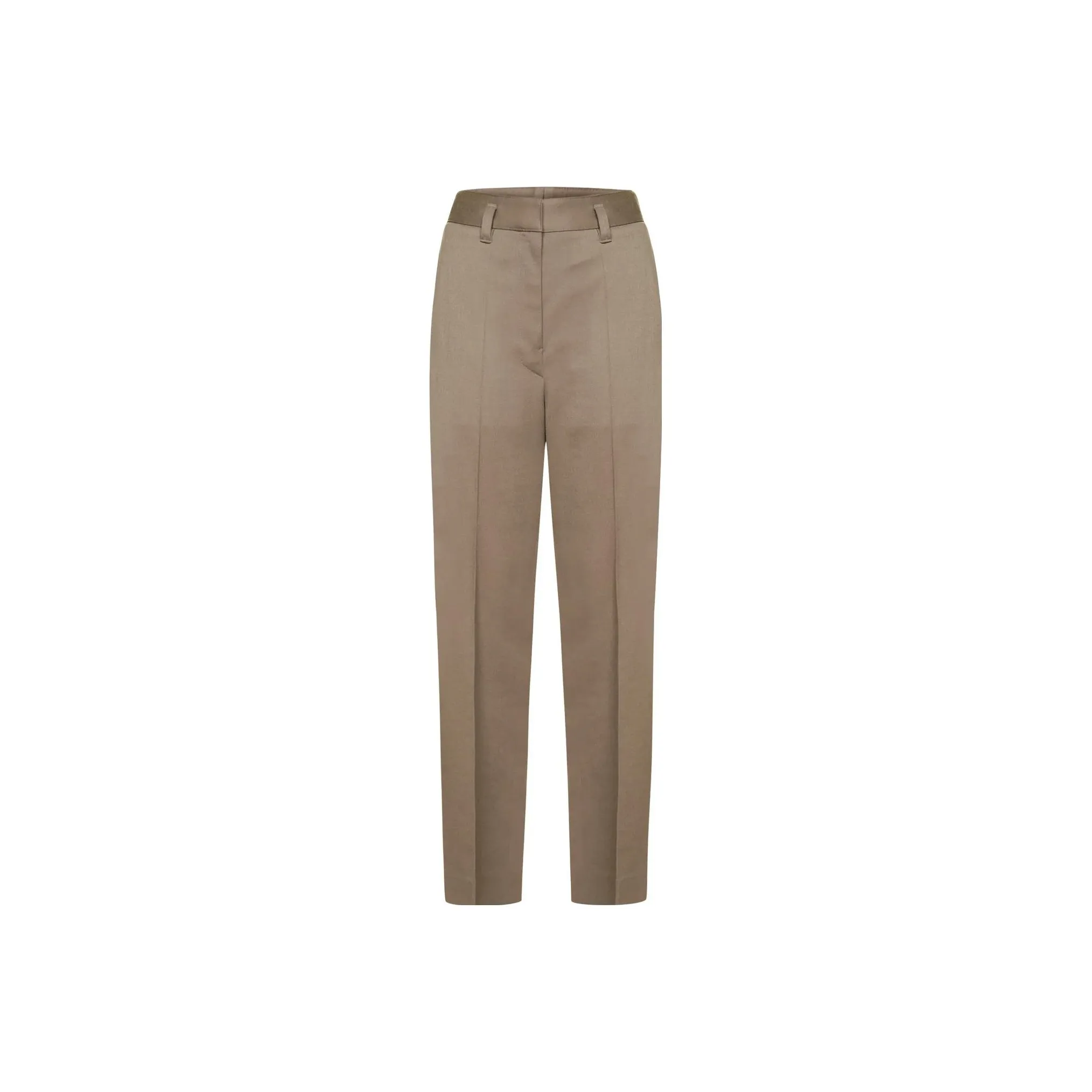 Lemaire Коричневые Женские Повседневные Брюки