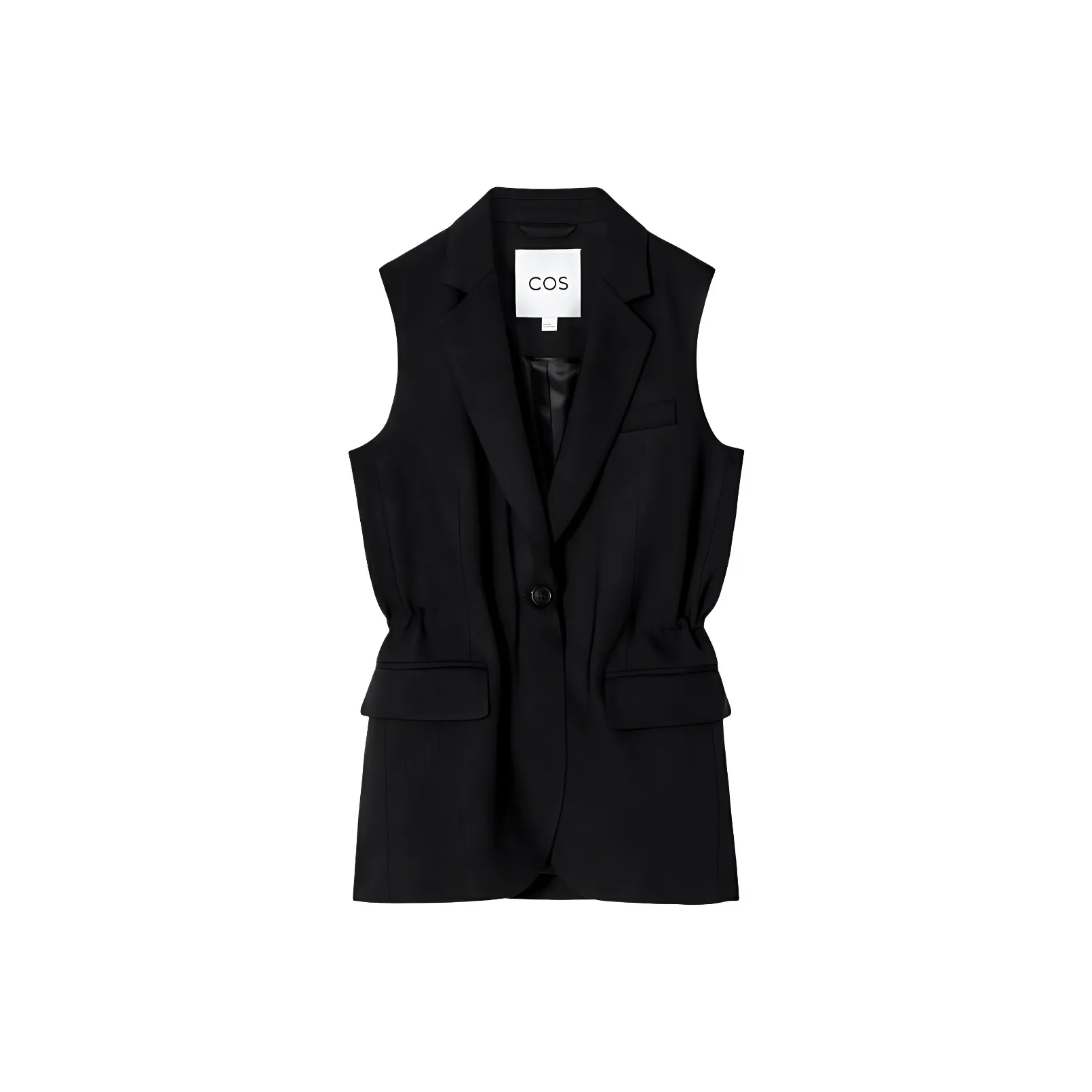 COS Vests Women's Black