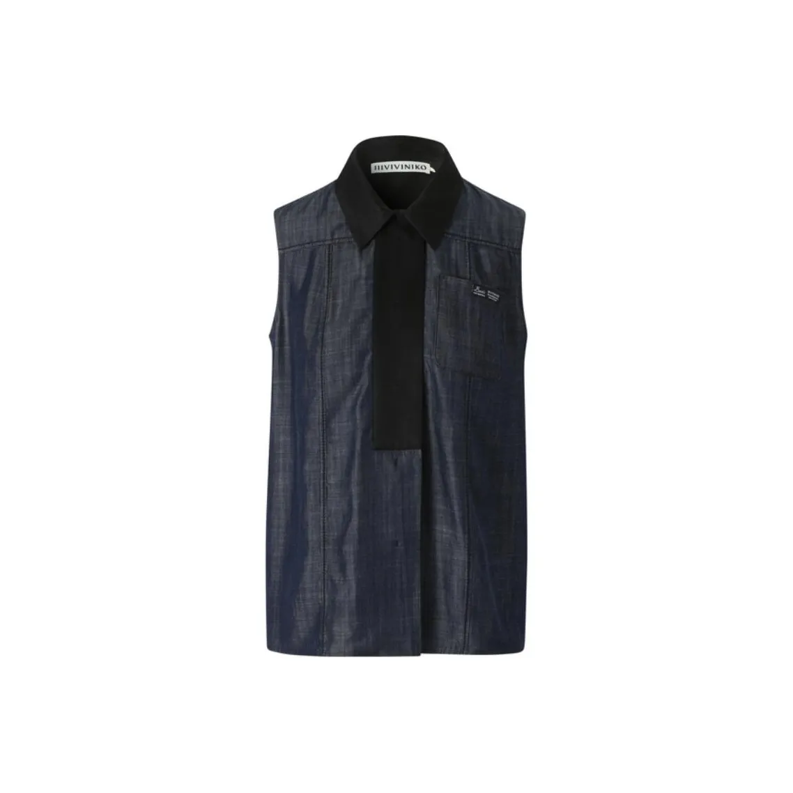 III VIVINIKO Vest Women's Navy Blue