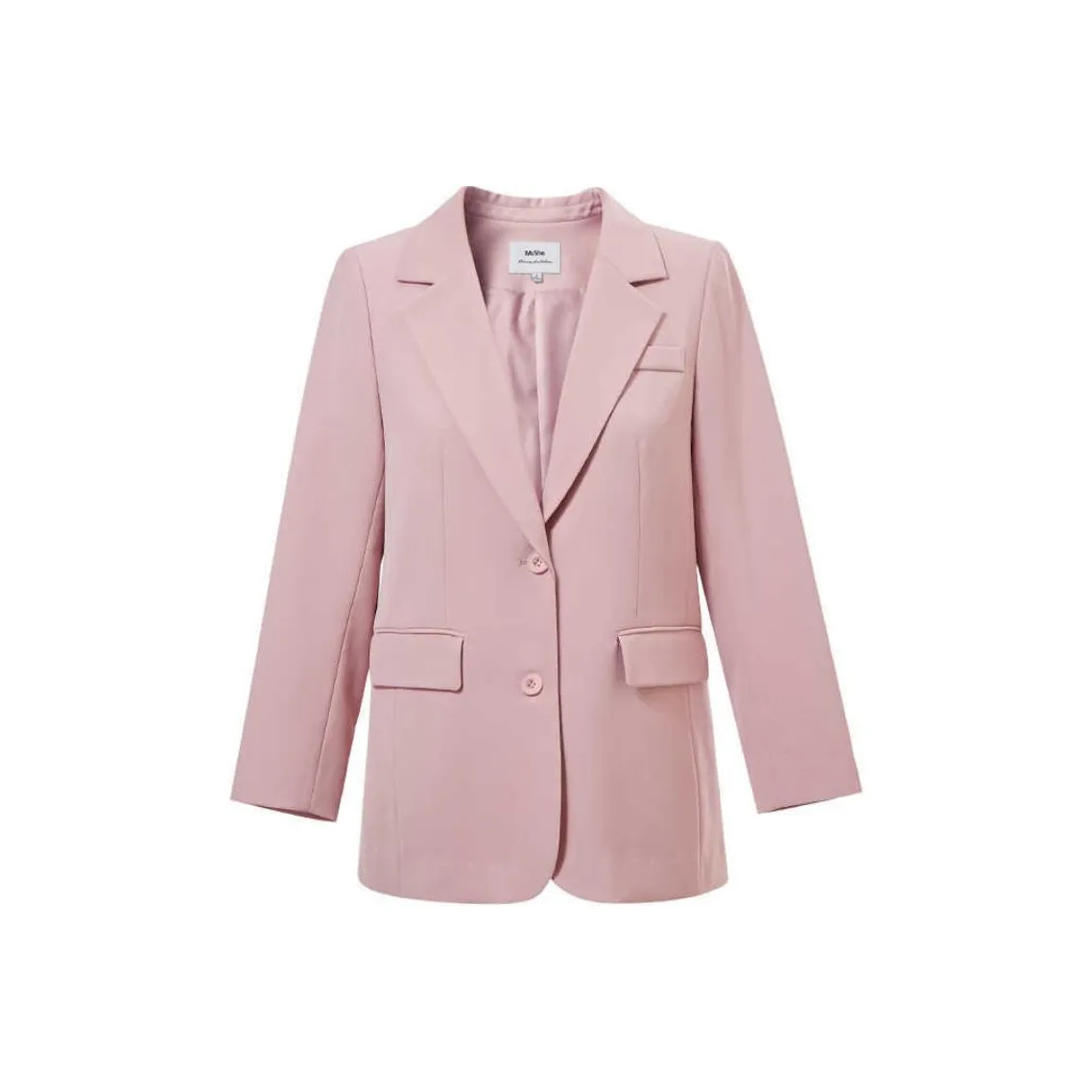 MSSHE Бизнес-костюм женский мягкий матовый розовый