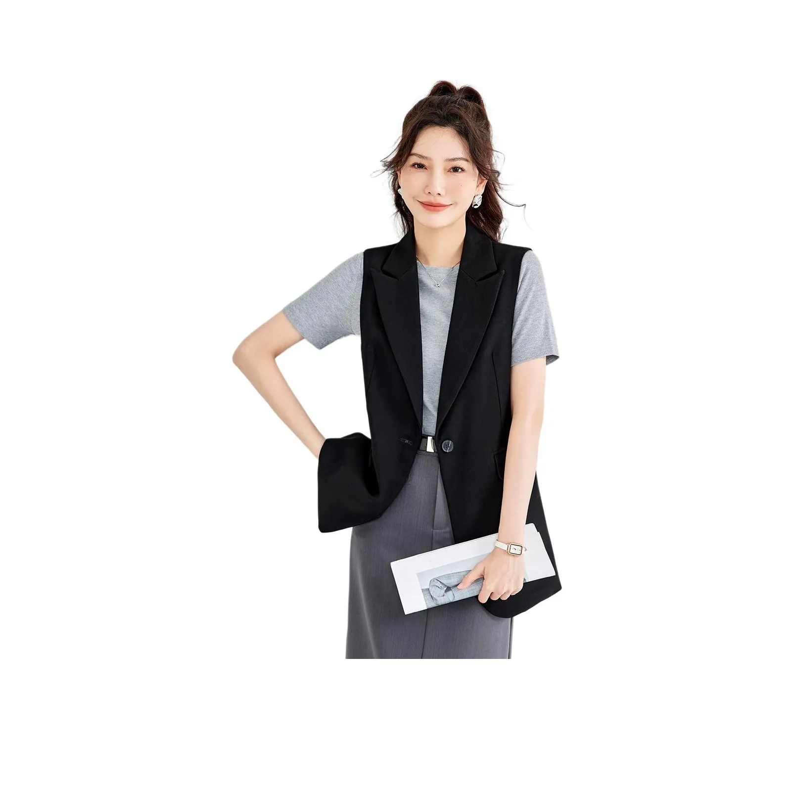 TERRE BLEUE Женские жилеты