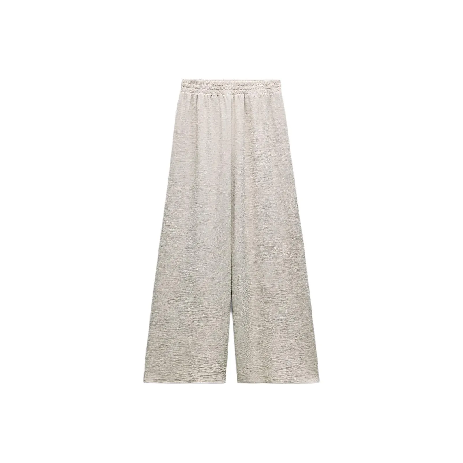 ZARA Повседневные брюки Женские Бежевые