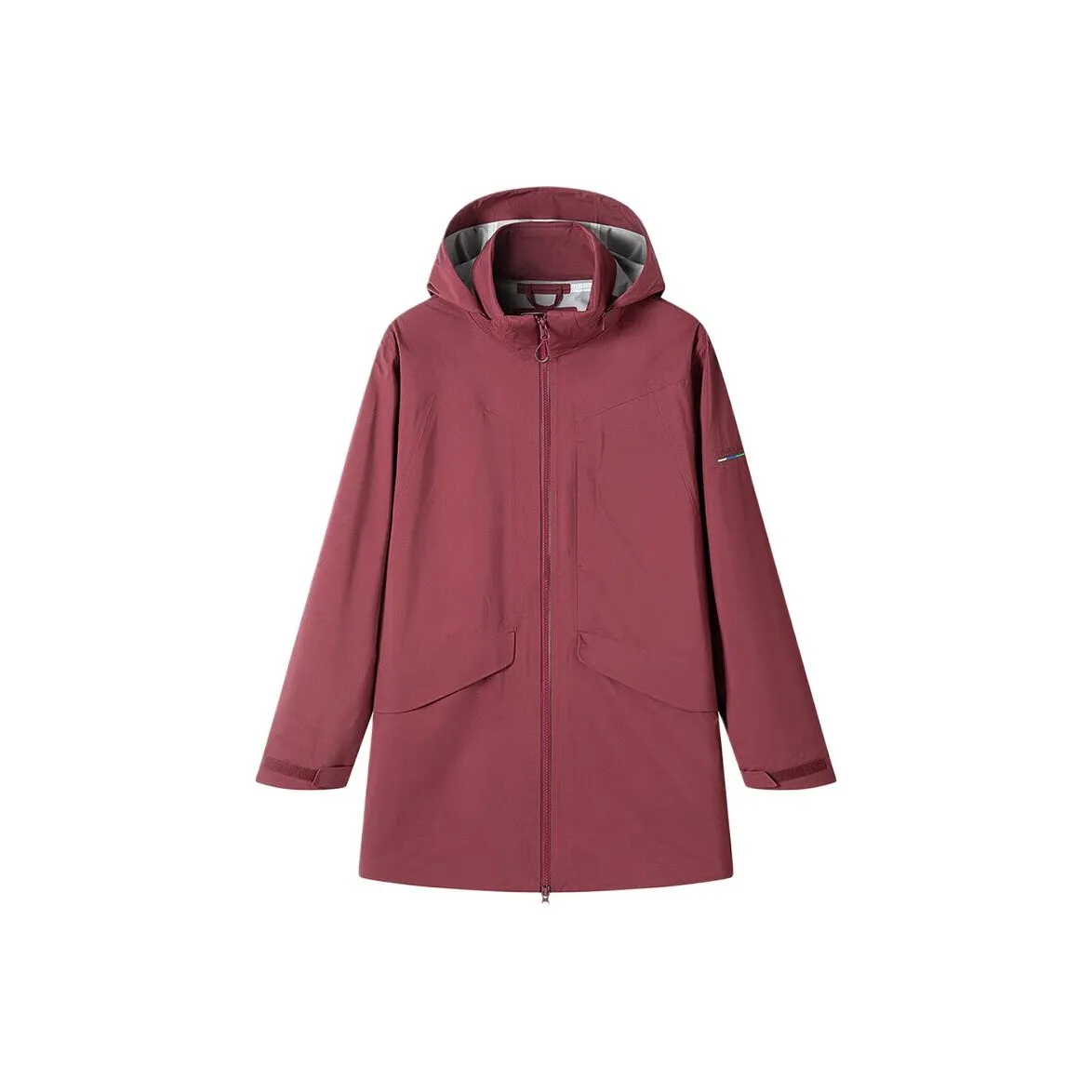 OUTDOOR PRODUCTS Водонепроницаемый Ветрозащитный Дышащий Водонепроницаемый Ветровка Женская Кожаная Красная