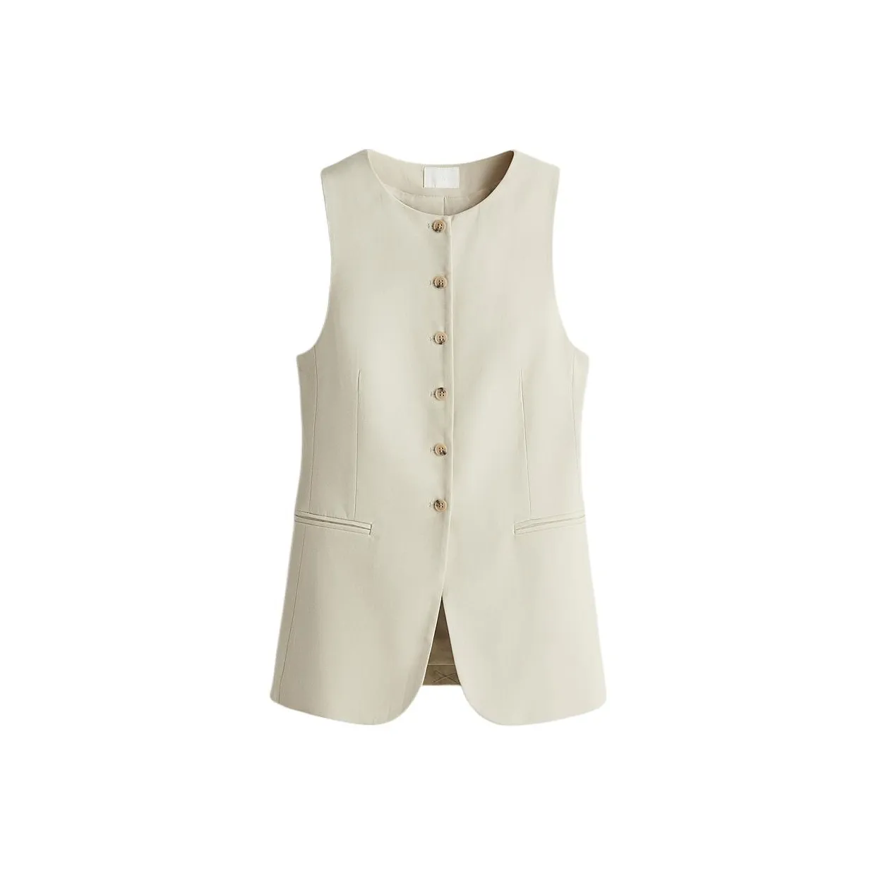 H&M Vests Women's Light Beige