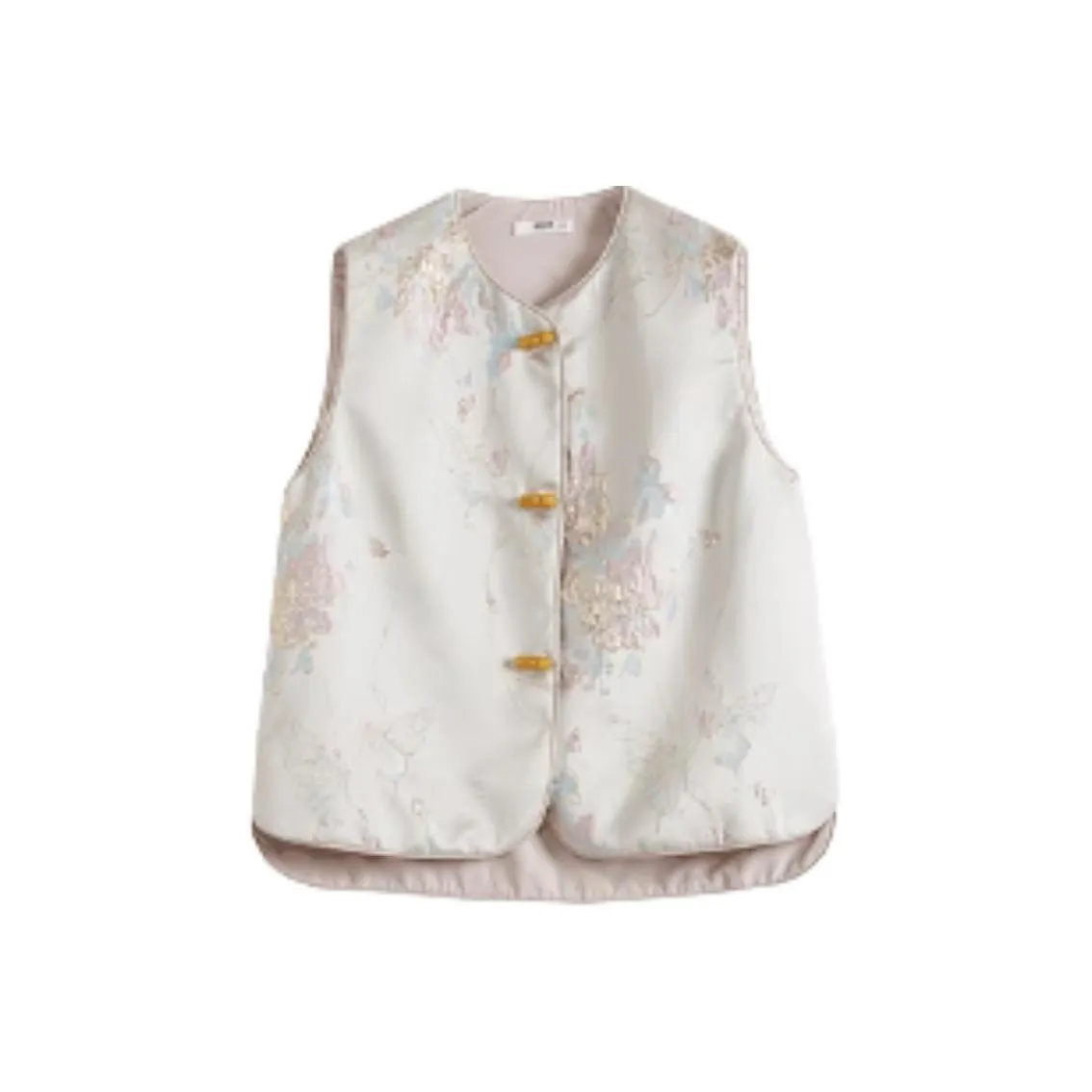 SLLSKY SS25 Жилет Женская Camellia Розовый Без рукавов Жилет