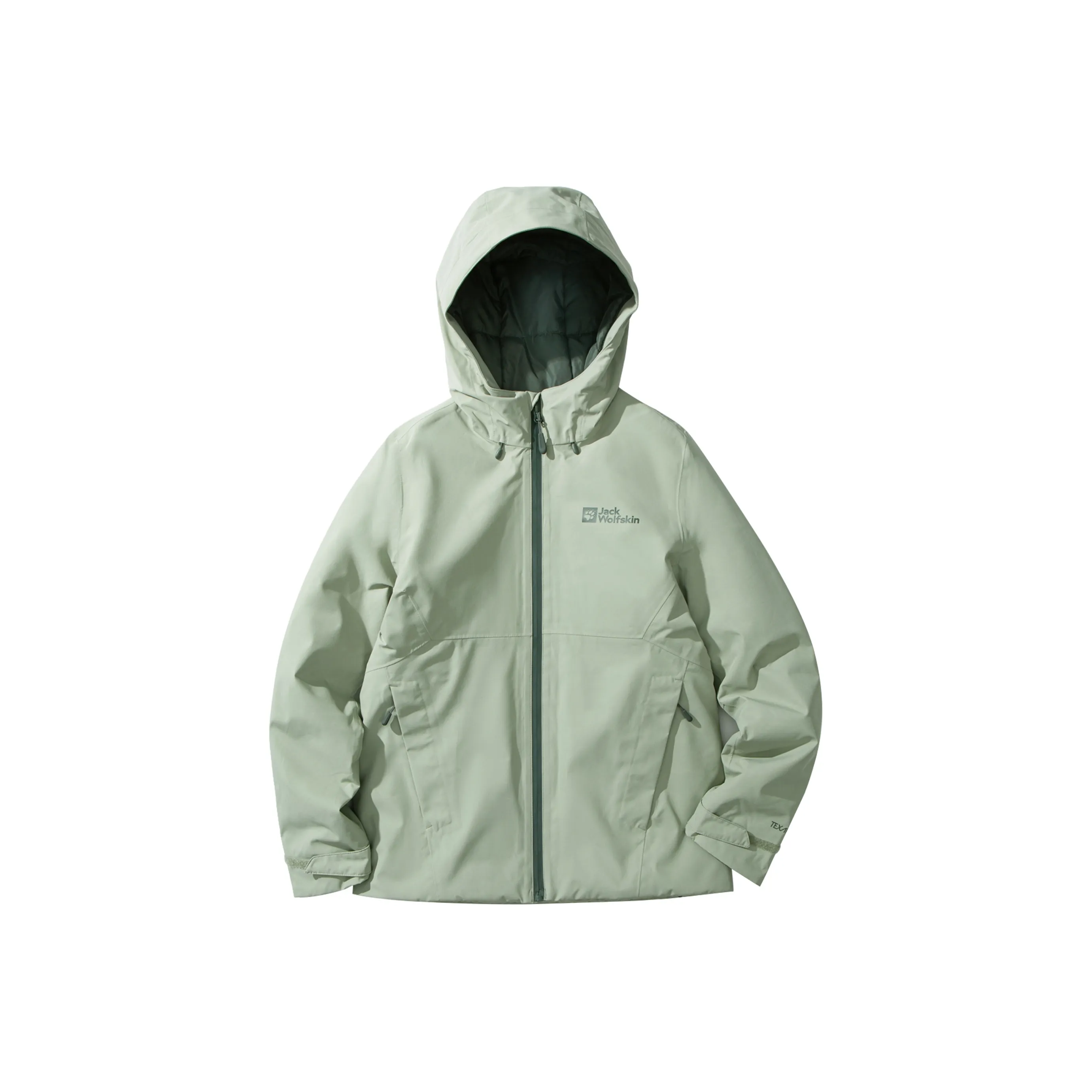 Jack Wolfskin Пуховик Женский Рудый Красный