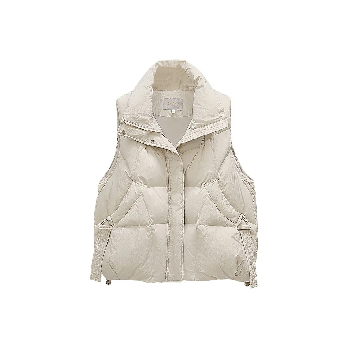 Cypress House Жилет Женский Бежевый