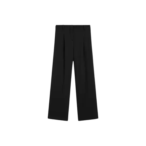 Massimo Dutti Черные Женские Повседневные Брюки