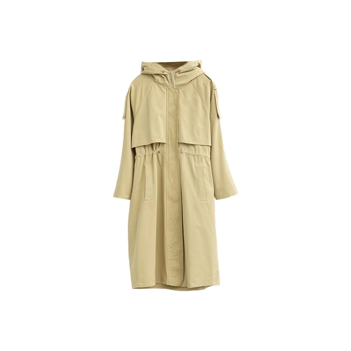 ZIMO Хаки Женский Тренч