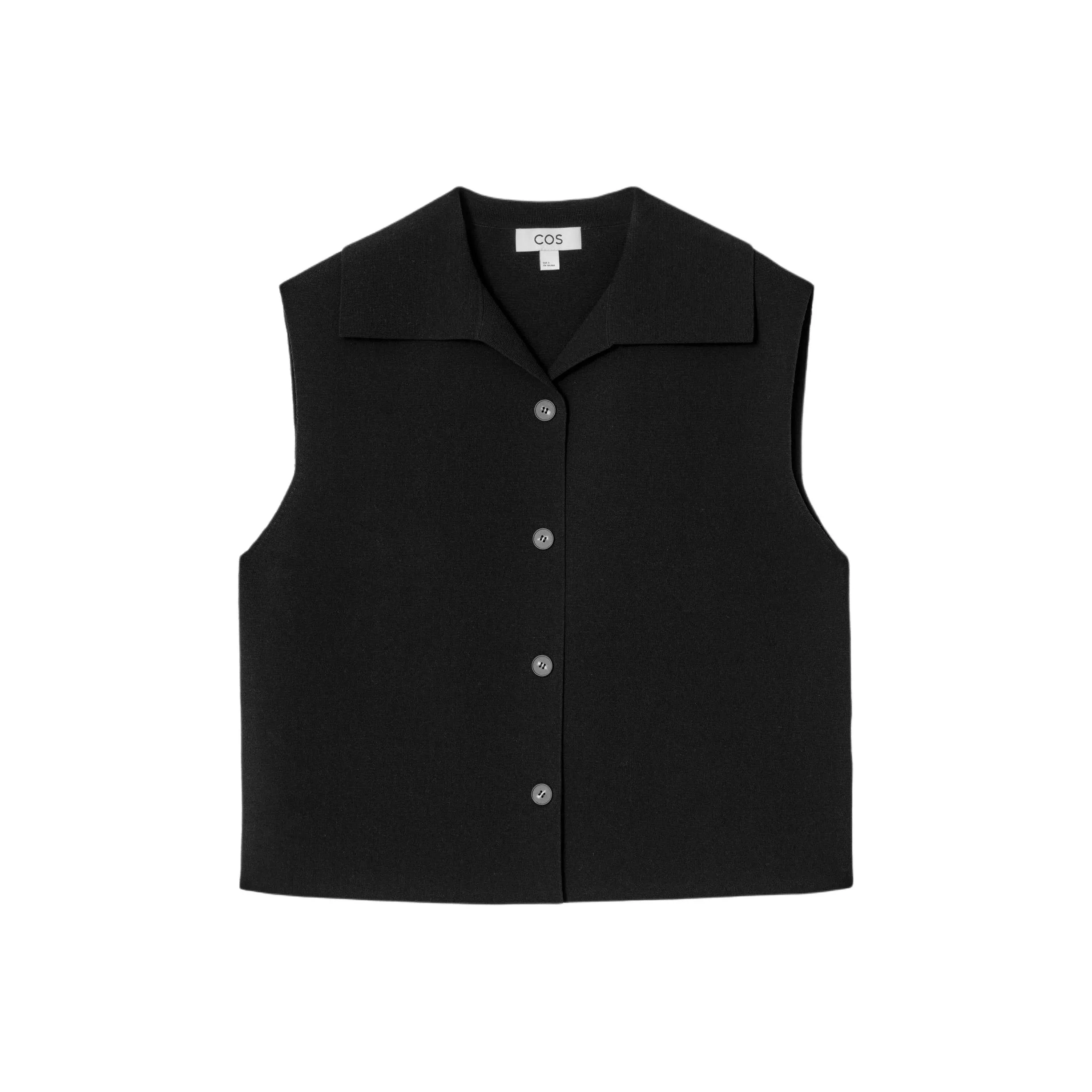 COS Черные Женские Жилеты
