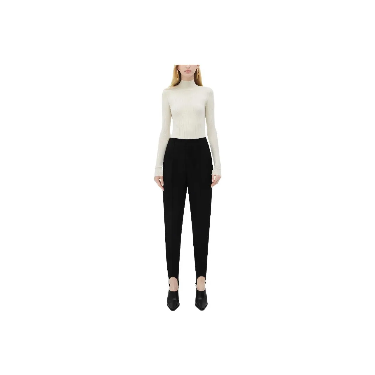Bottega Veneta Structured Stirrup Pants