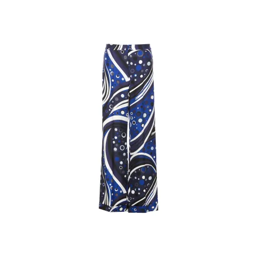 EMILIO PUCCI Синие Женские Повседневные Брюки