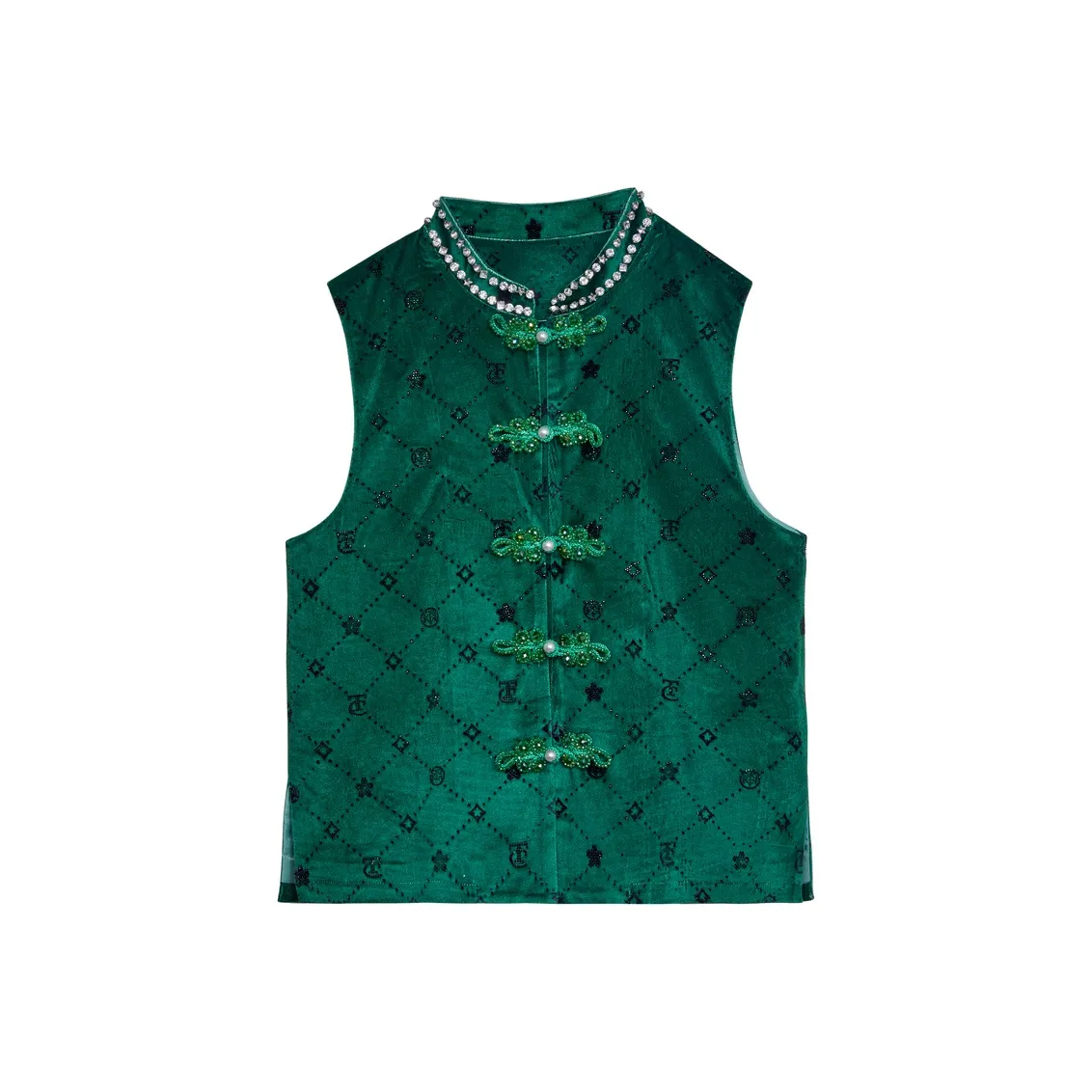 TCH Зеленые Женские Жилеты
