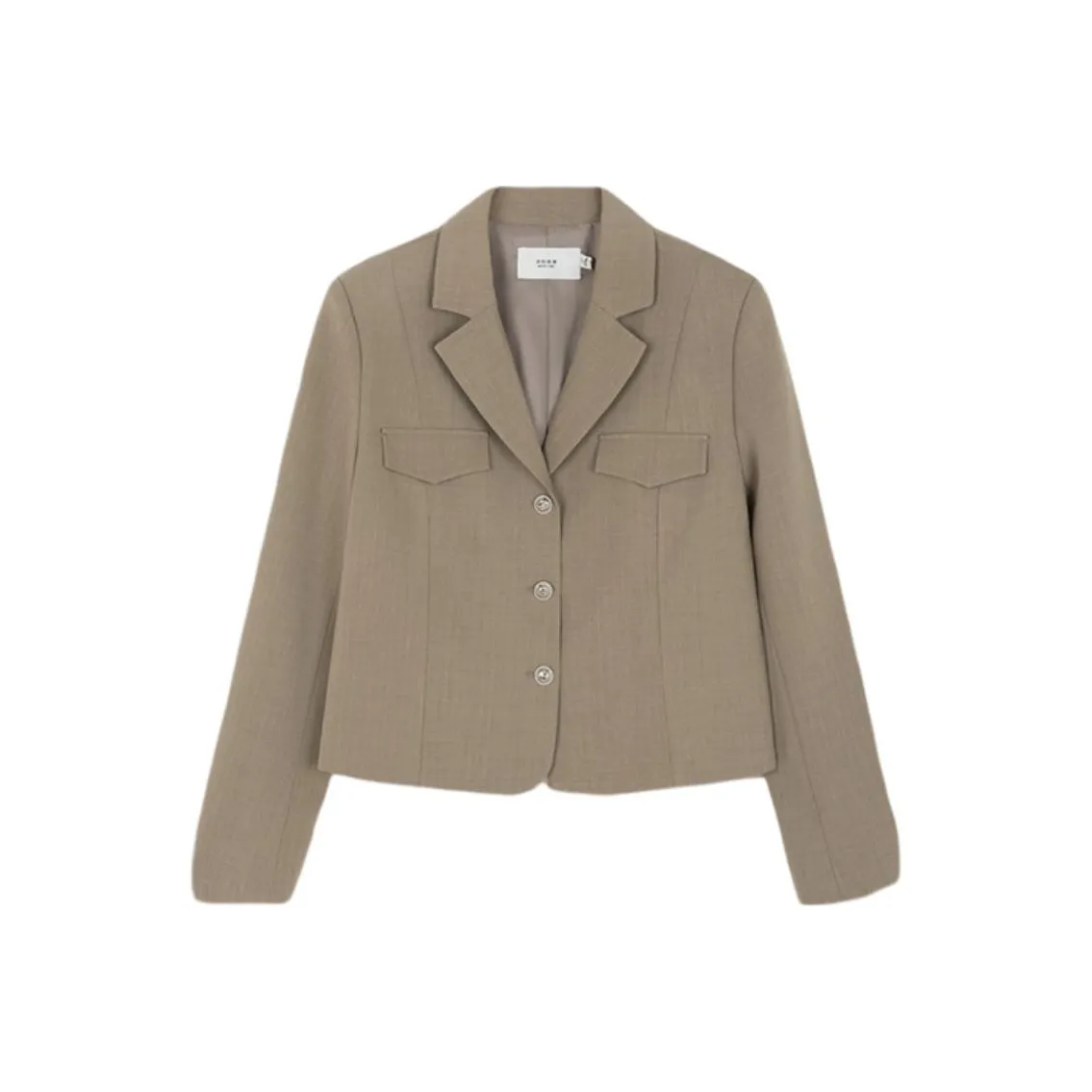 Mo Han Yi Mei Бизнес-костюм женский хаки серый зеленый