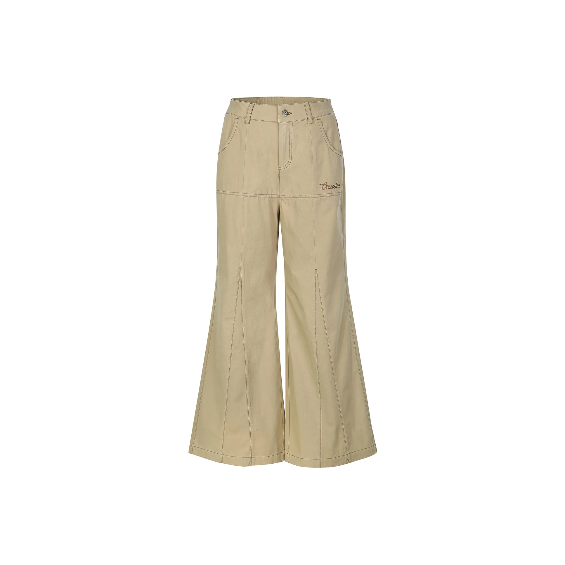 Guuka Hero Повседневные брюки Женские Хаки