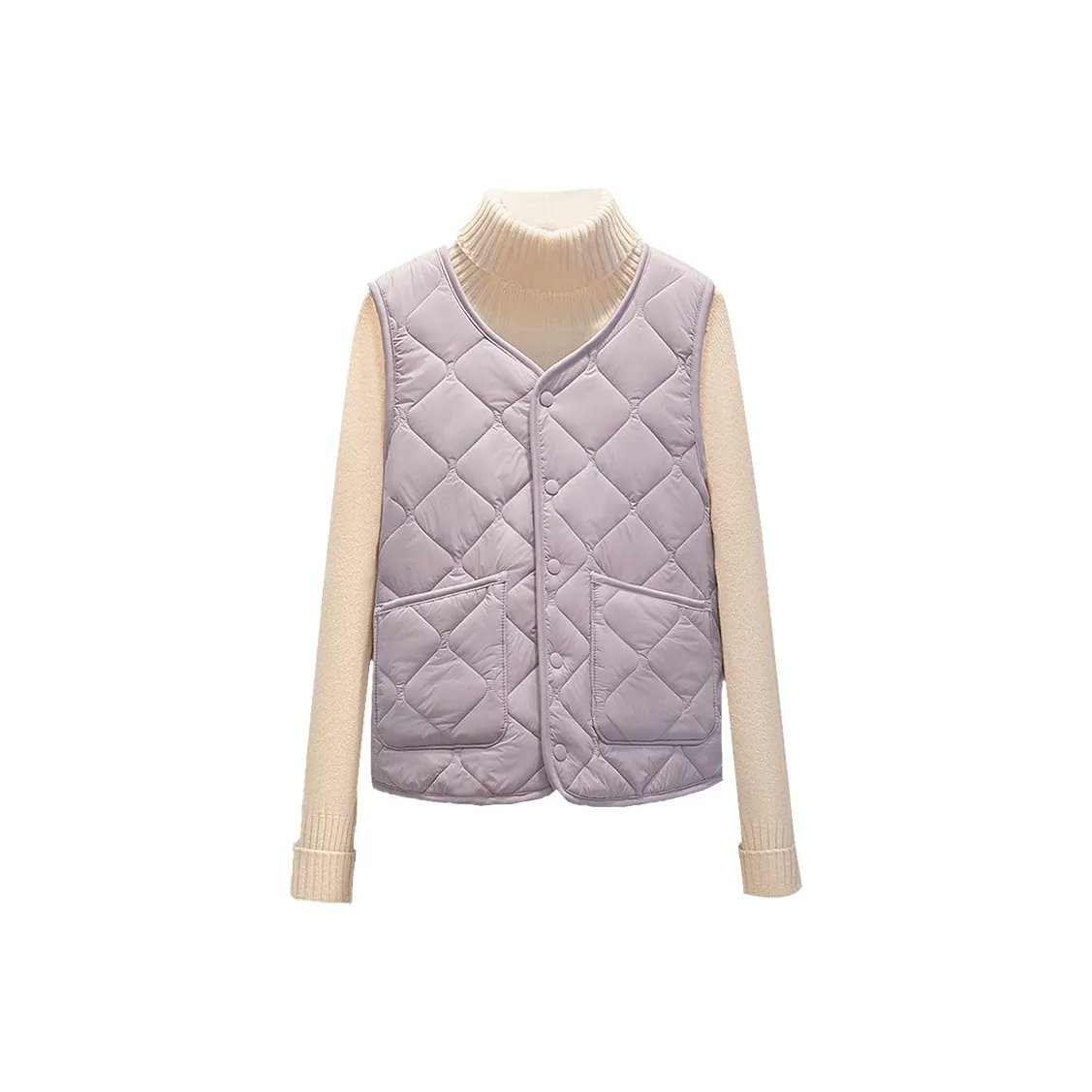 Cypress House Жилет Женский Фиолетовый