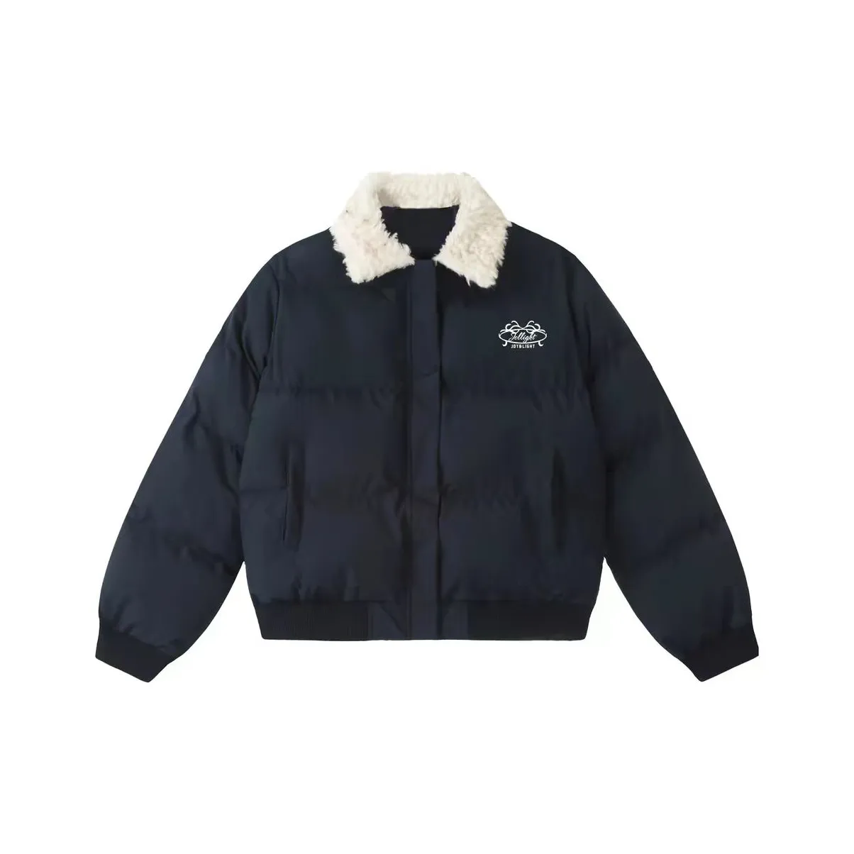 PAVLISOVA Puffer Jacket Unisex Navy Blue