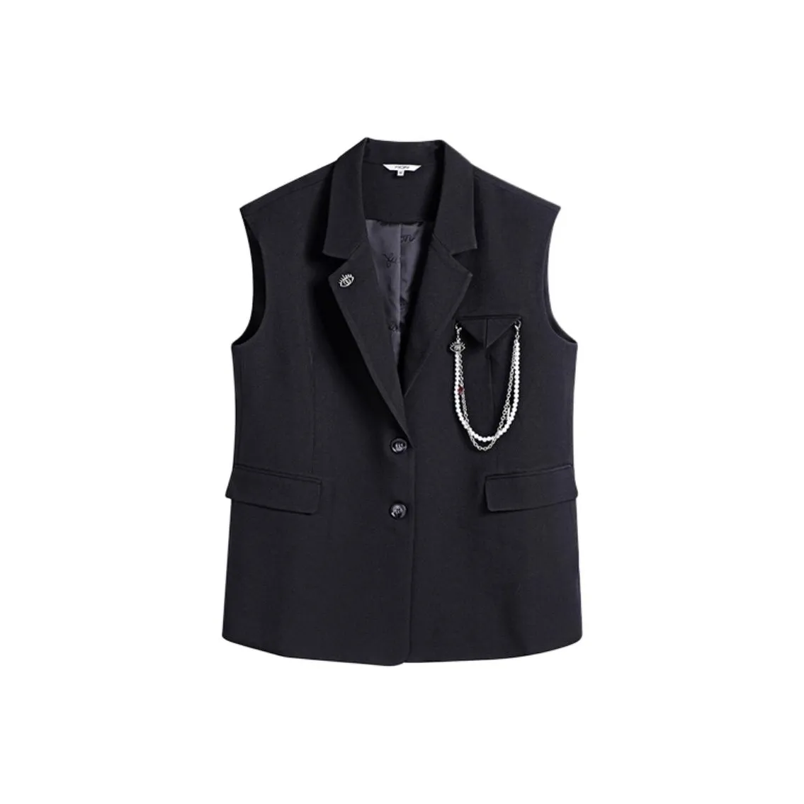 FION Черные Женские Жилеты