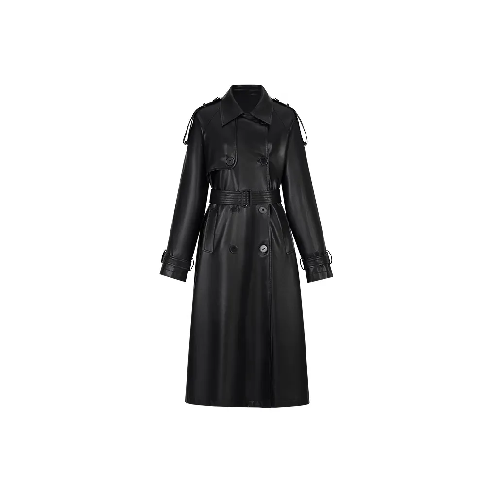 AVENEMENT Trench Coat Women's Black