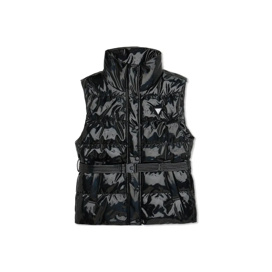 GUESS Vests Unisex BLK Black
