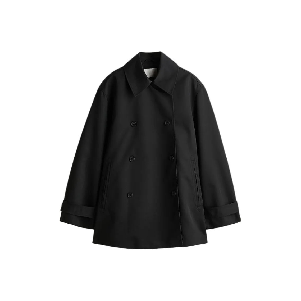 H&M Trench Coats Women's Black