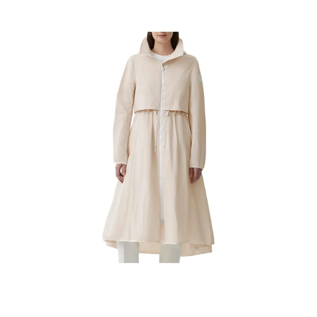 Canada Goose Trench Coats Women's Light Linen Yellow