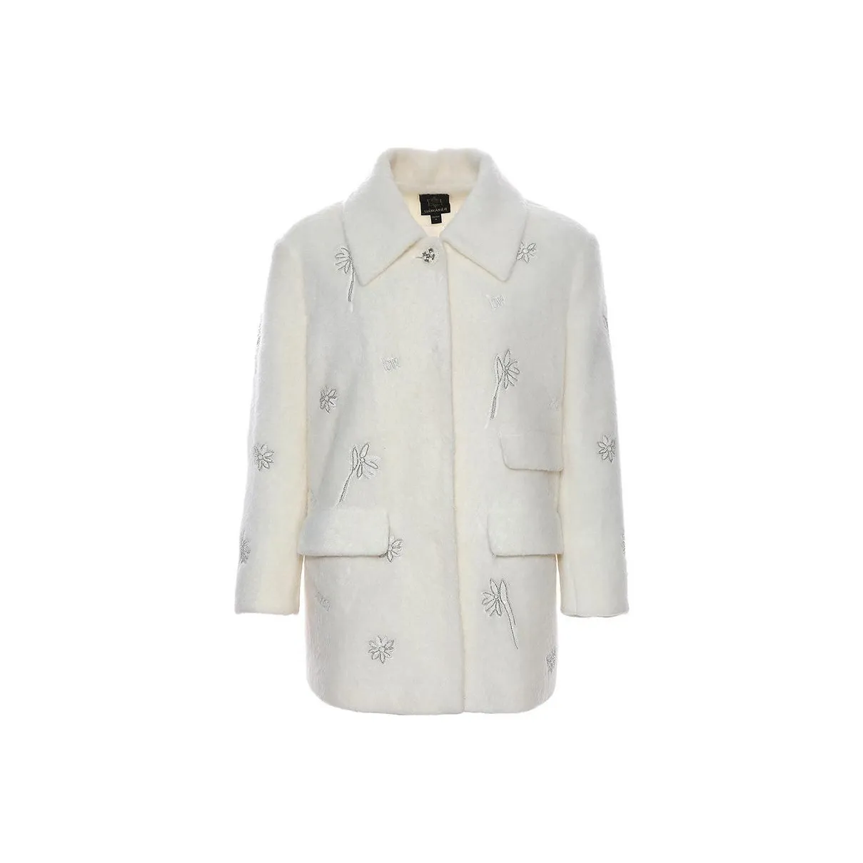 LIANCAN Белое Женское Пальто