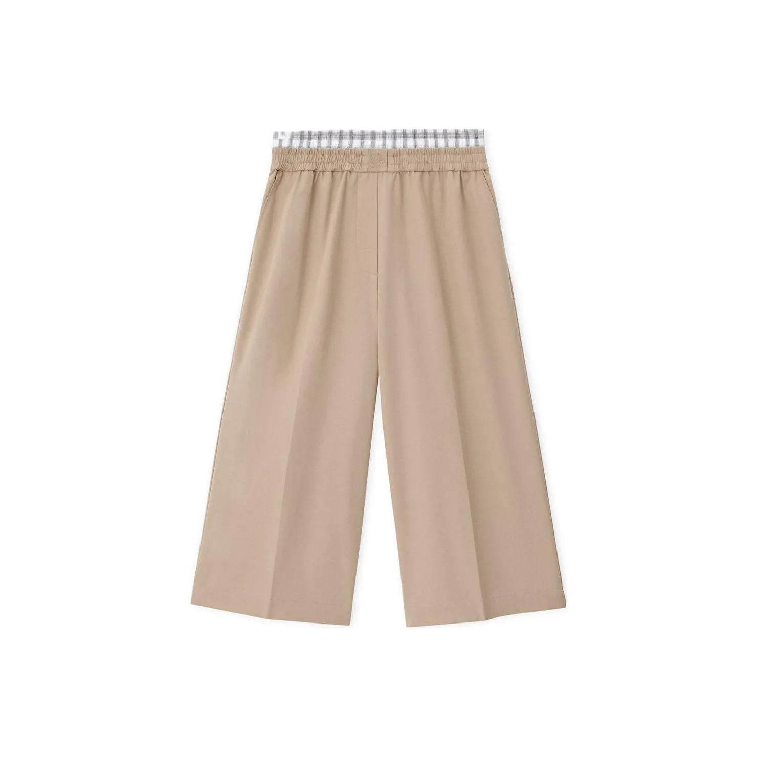 LOEWE Wide Leg Cropped Trousers