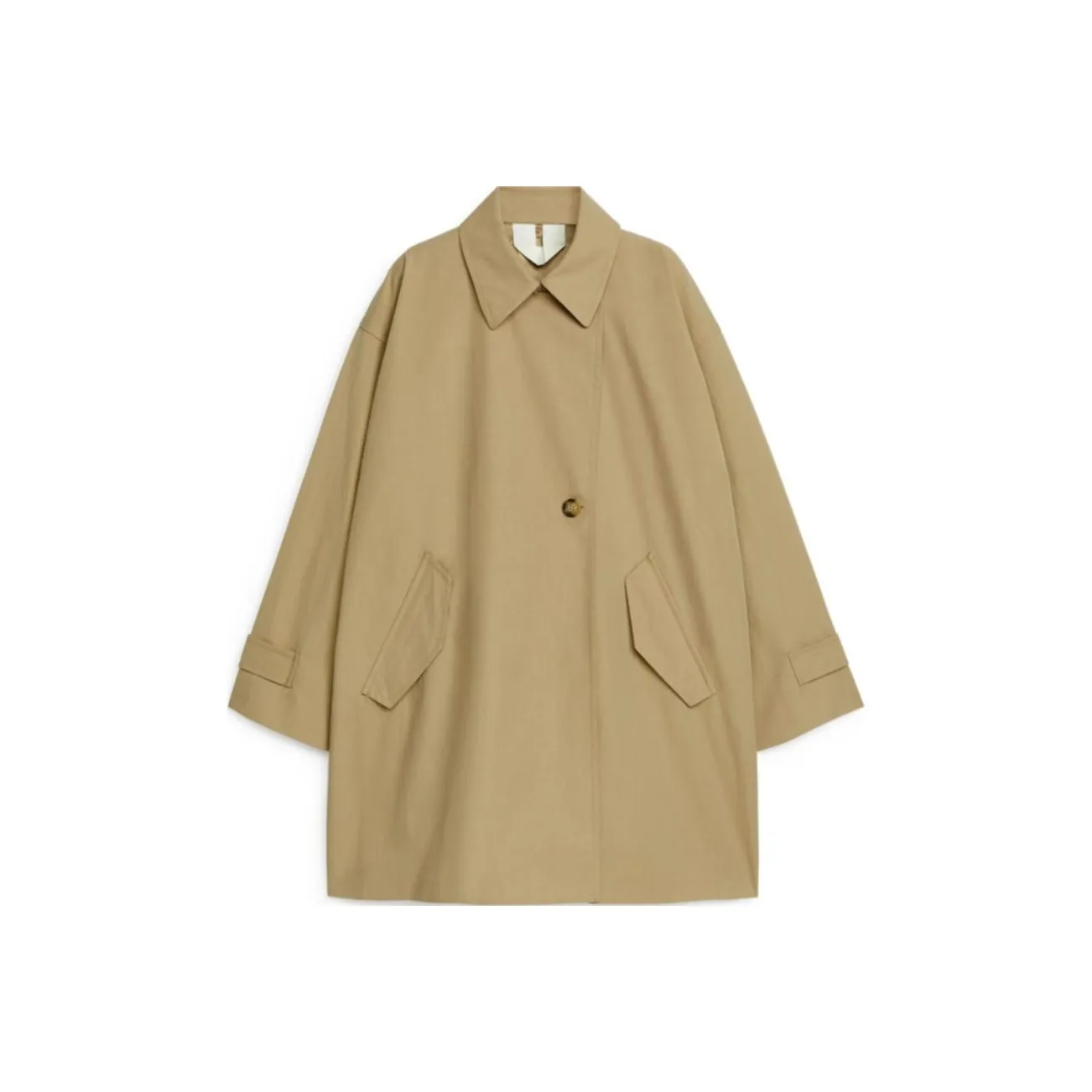 ARKET Тренчкот Женский Бежевый