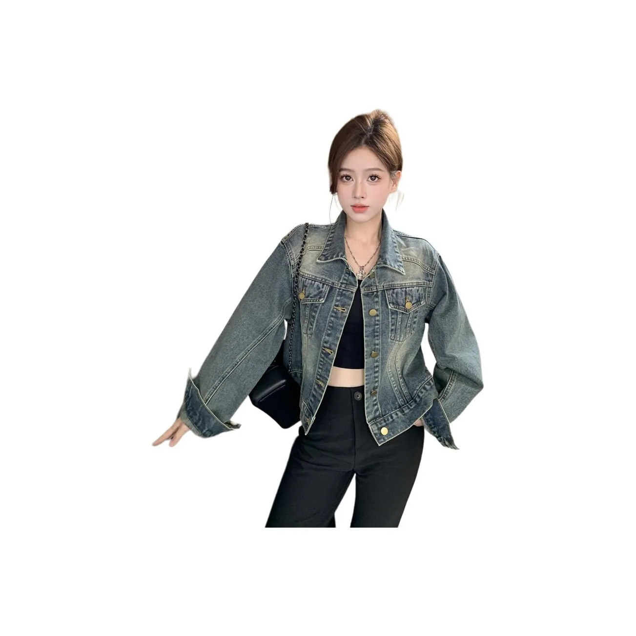 The Temptation Of The Muse Denim Jacket Women's