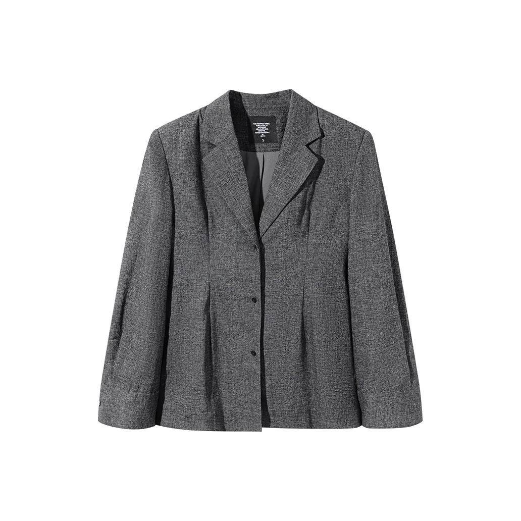 Ouyang Бизнес-костюм женский вороний перо черный