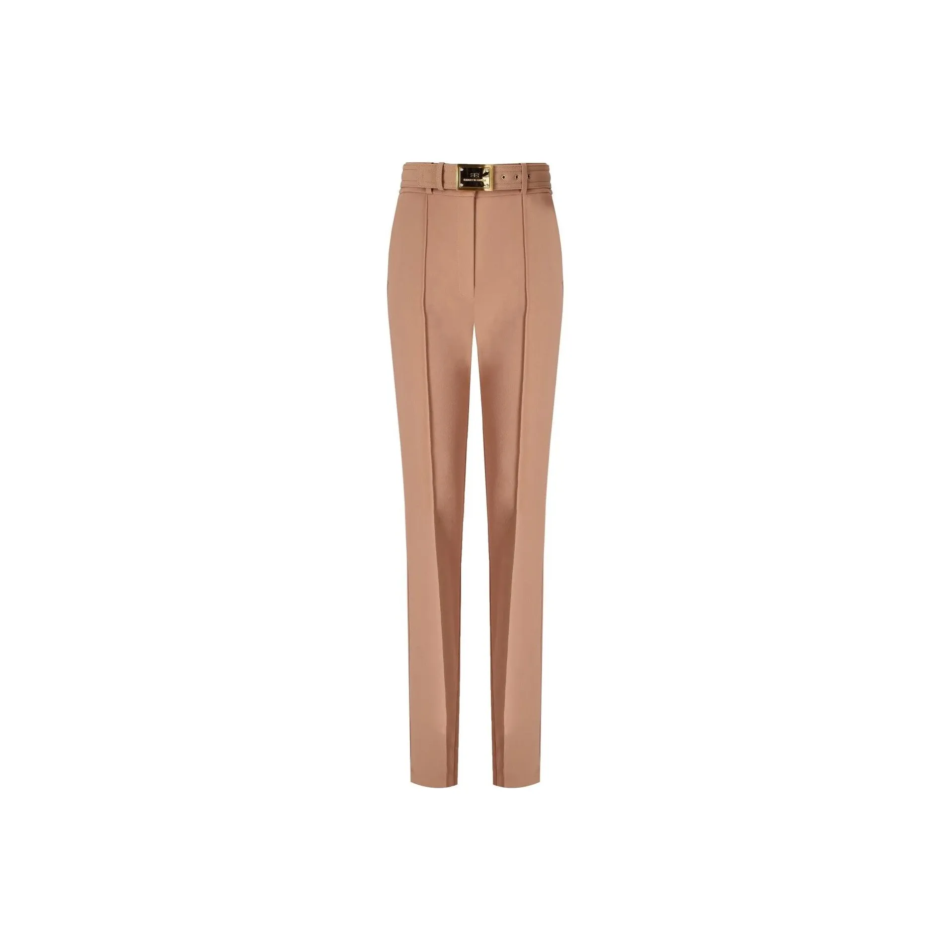 Elisabetta Franchi High Waist Cigarette Trousers