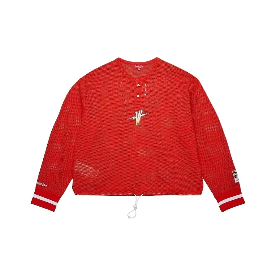 MITCHELL NESS X NBA Golden State Warriors Lifestyle Sweatshirt Женский Оранжевый