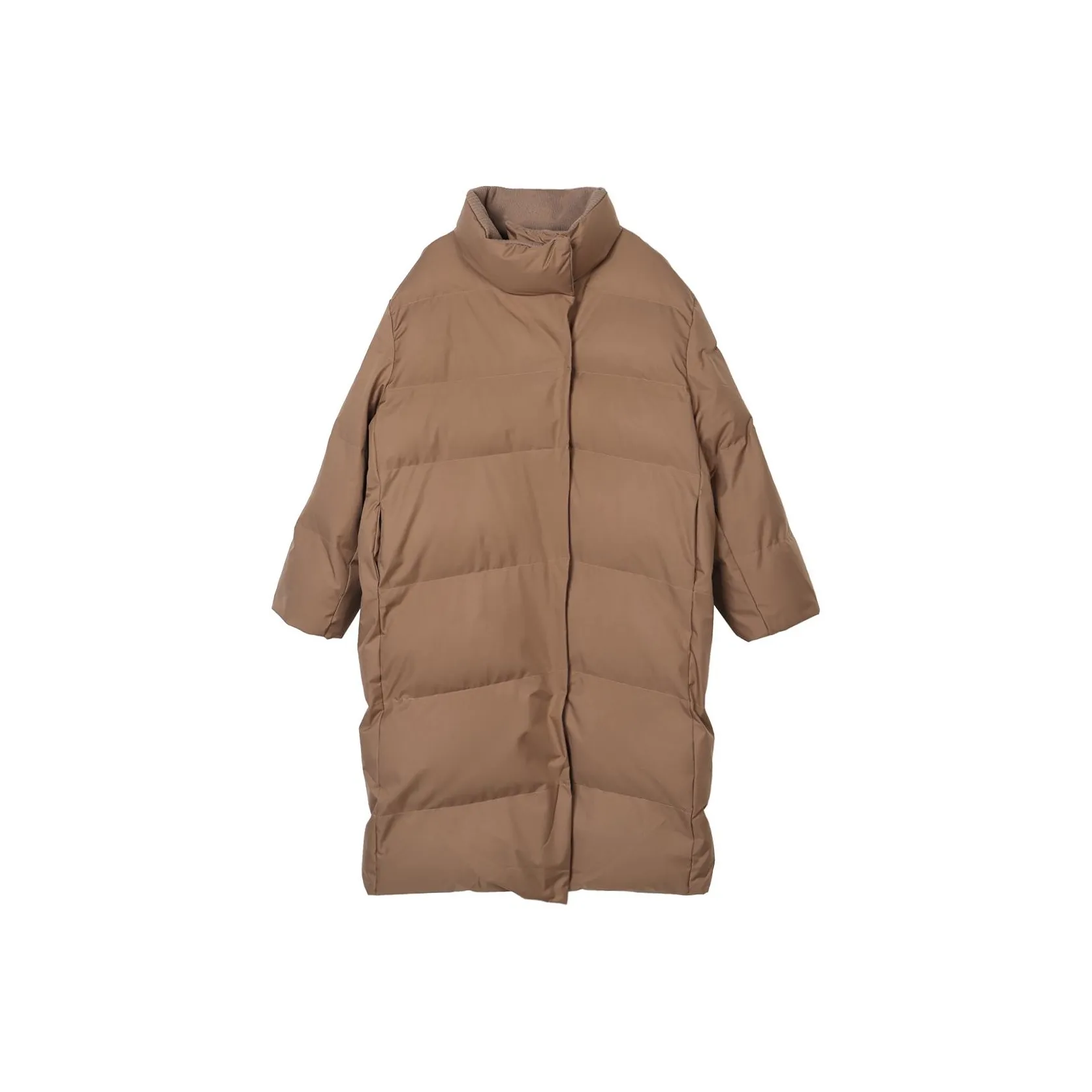 XINBANGBANG Пуховая куртка Женская Кофейного цвета